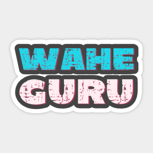 Wahe Guru Sticker